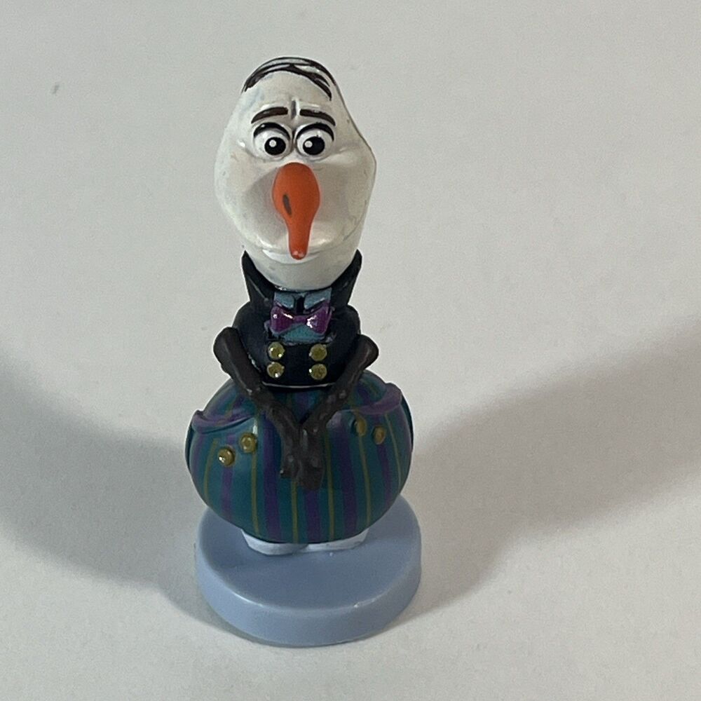 Disney Store Frozen II 2 Olaf Snowman PVC Play Set Figure Figurine Cake Topper